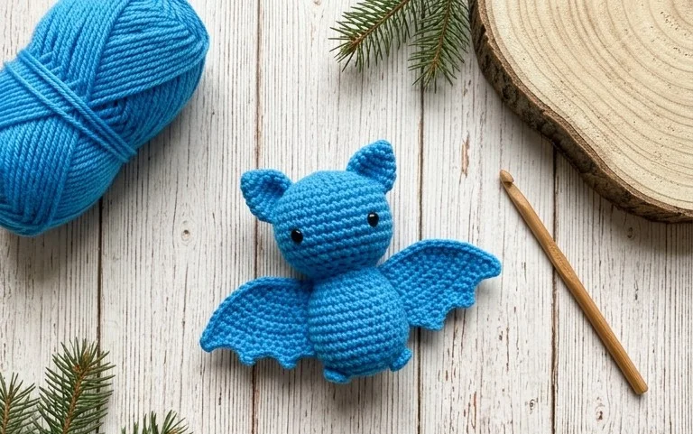 Easy Crochet Bat: Free Amigurumi Step-by-Step Pattern