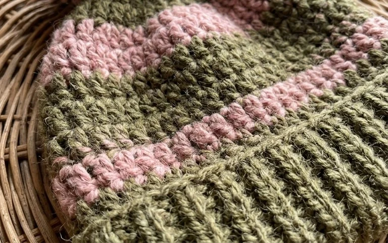 Free Crochet Winter Hat Pattern with Gorgeous Texture
