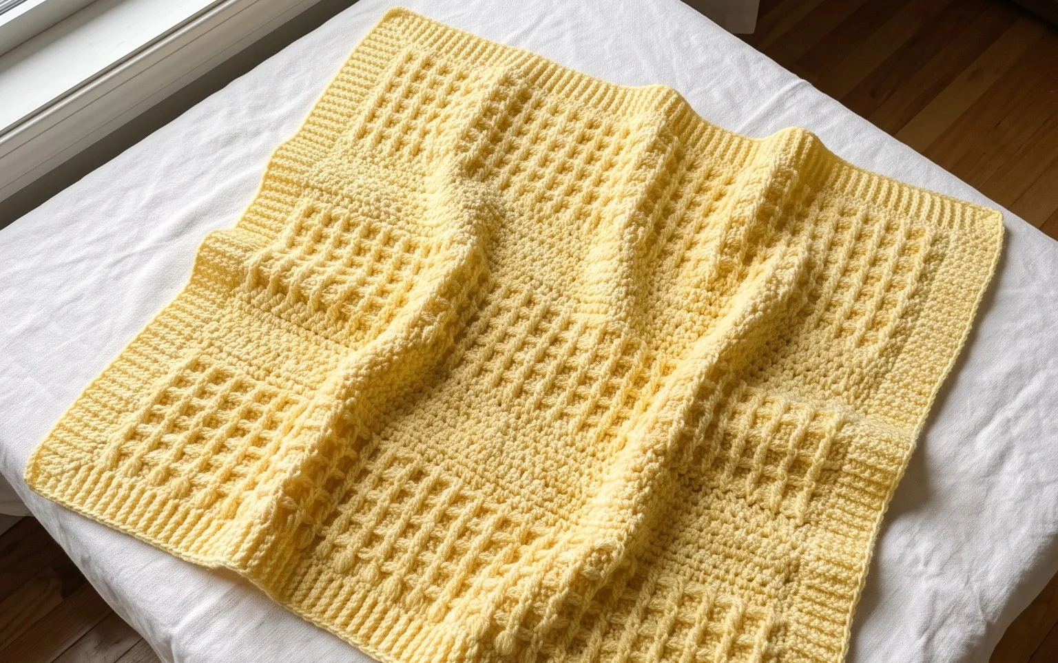 Easy 3D Crochet Stitch Tutorial: Free Beginner Pattern