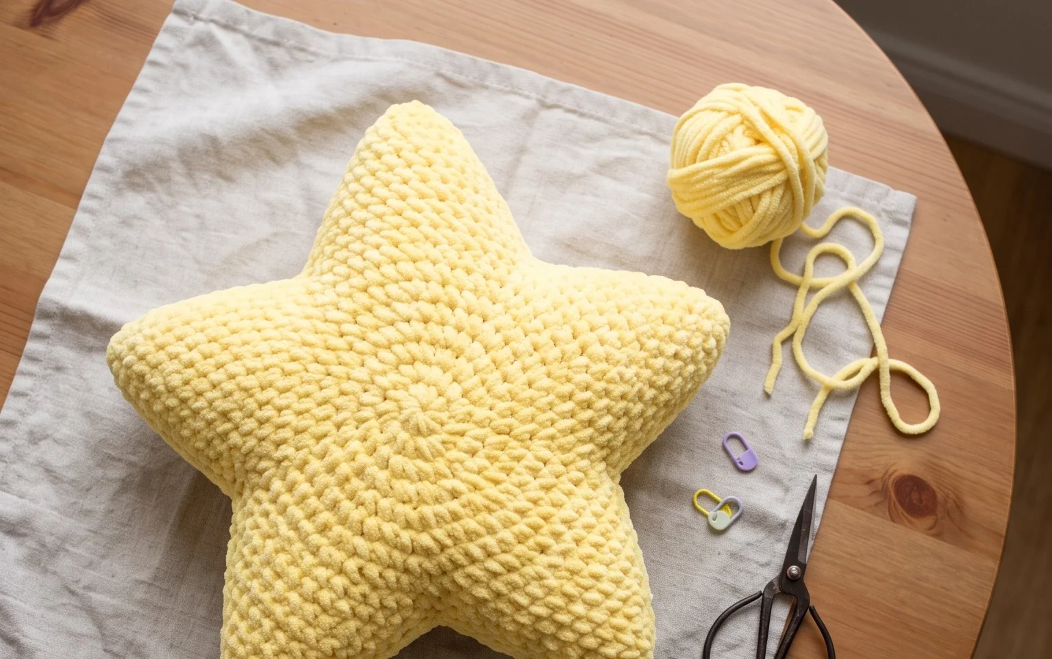 Easy Star Amigurumi Free Crochet Pattern Step-by-Step